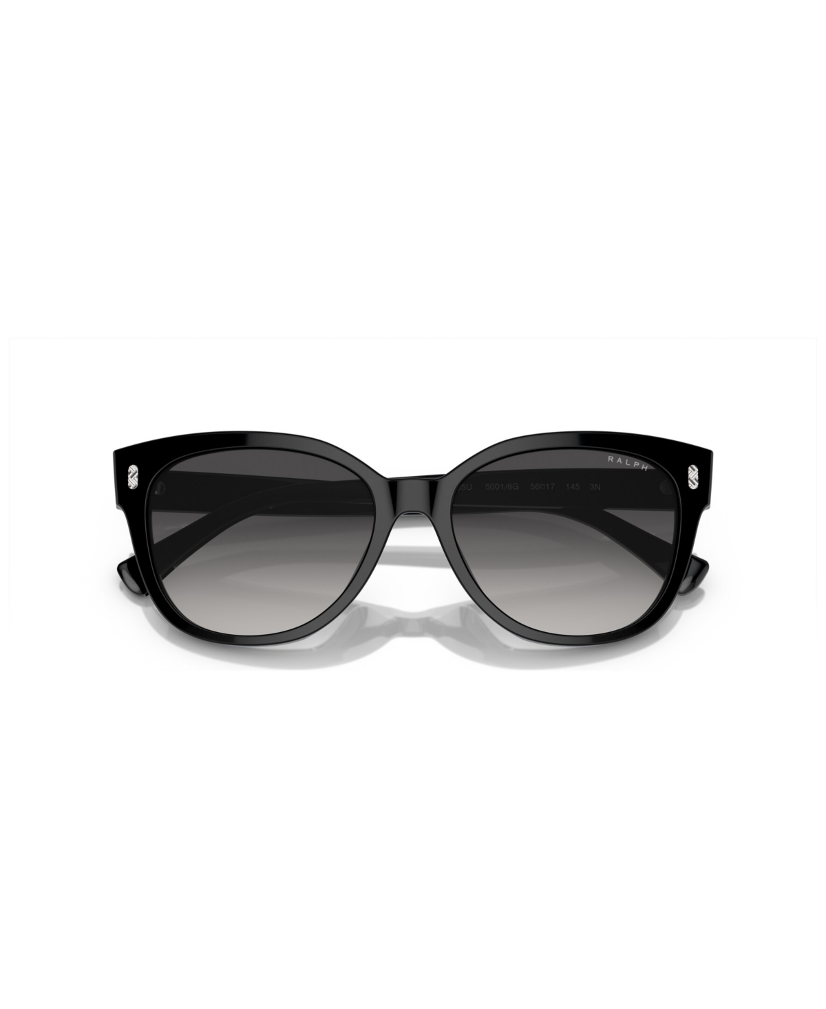 Shop Ralph By Ralph Lauren Women's Sunglasses, Gradient Ra5305u In Shiny Black