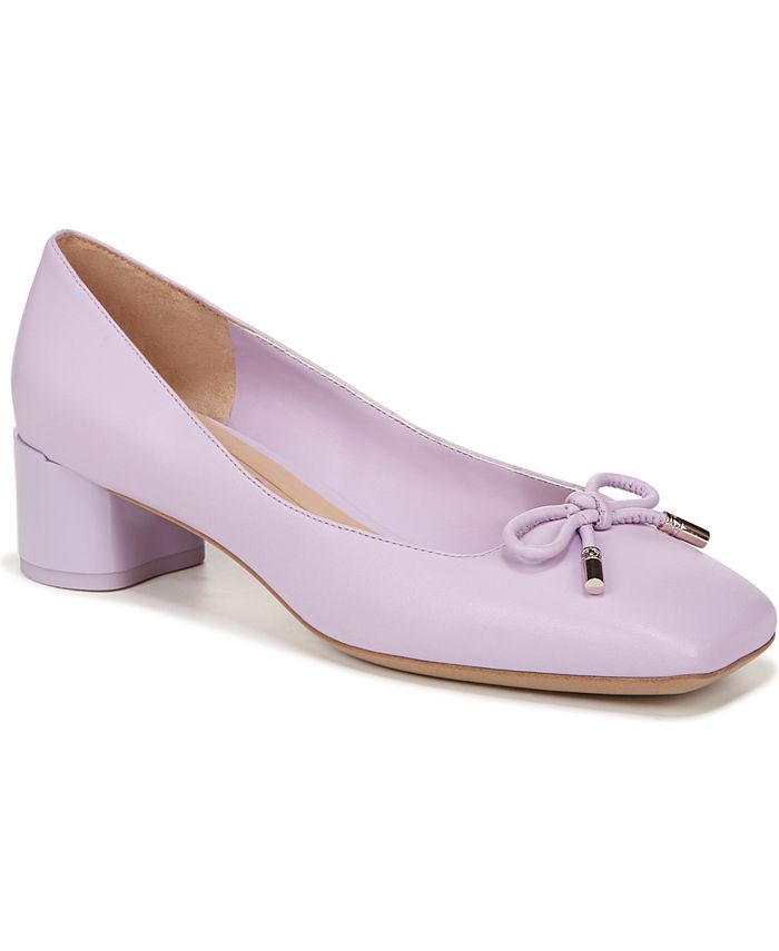 Franco Sarto Women's Natalia Block Heel Ballet Pumps Macy's