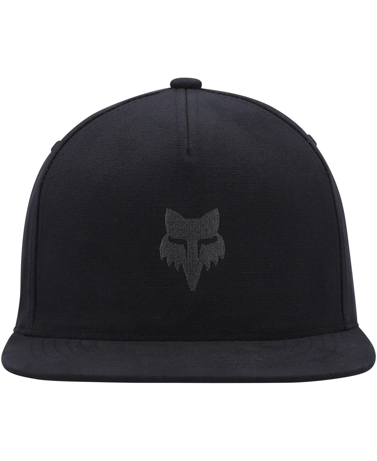 Shop Fox Men's  Black Snapback Hat