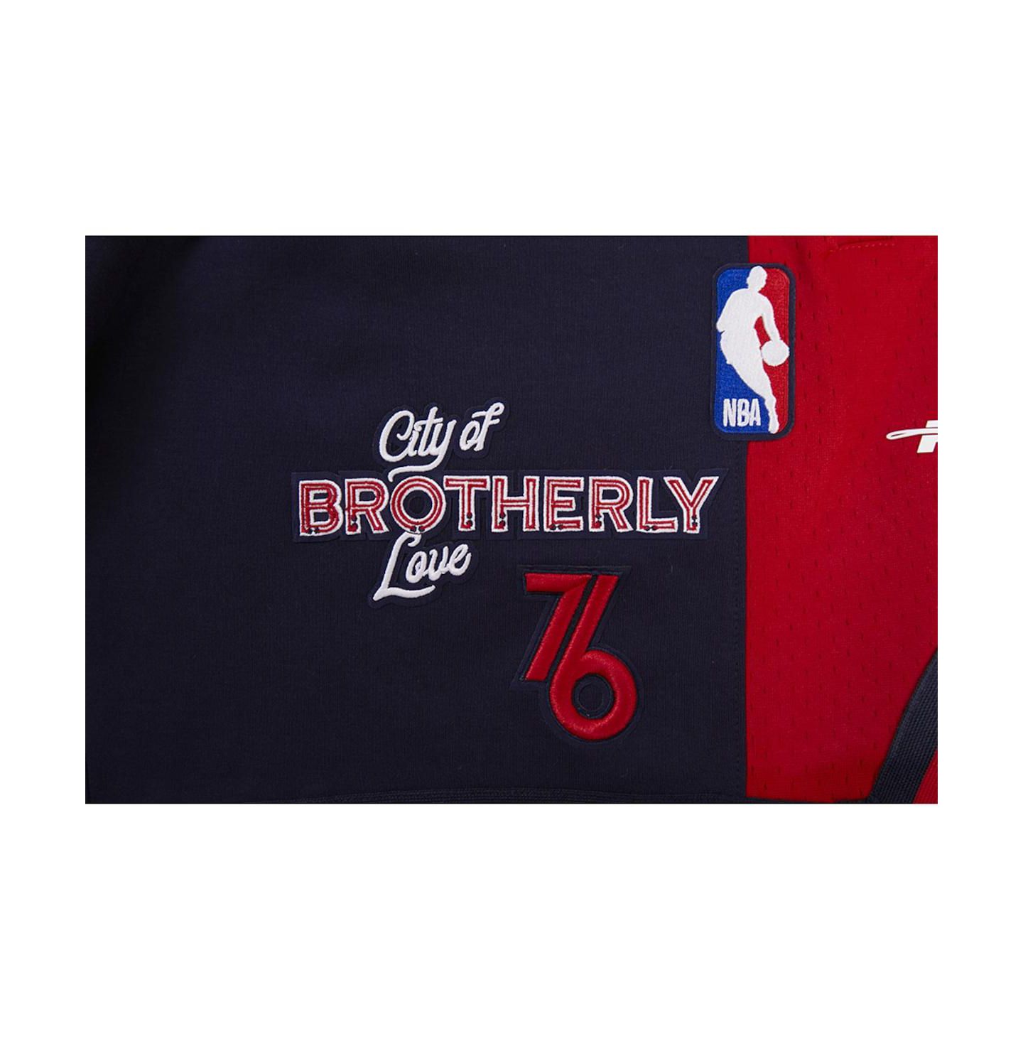 Мужские шорты Pro Standard Navy Philadelphia 76ers 2023/24 City Edition DK — фото 4