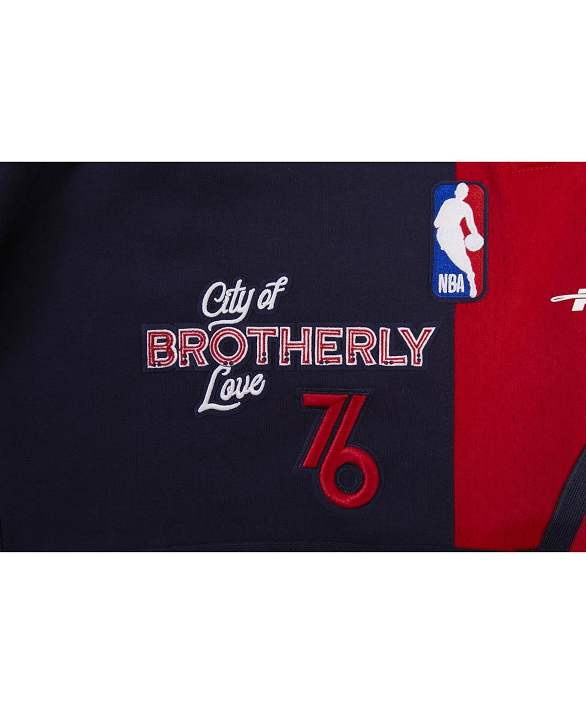 Men's Pro StandardPhiladelphia 76ers 2023/24 City Edition Dk Shorts - Navy