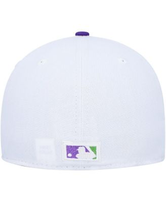 Men's White Cincinnati Reds 1990 World Series Side Patch 59FIFTY Fitted Hat