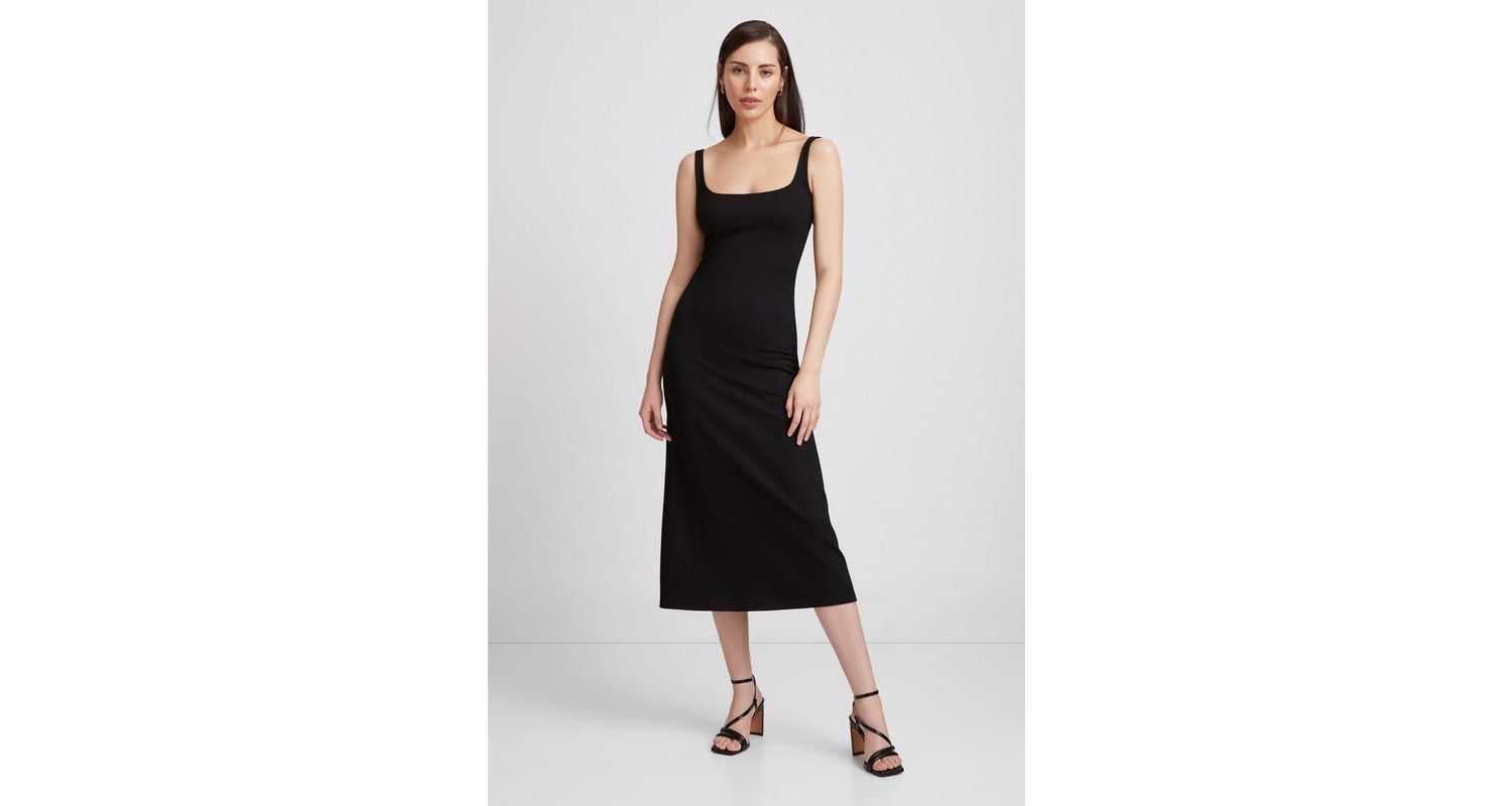Women's Crawford Sleeveless Square-Neck A-Line Dress