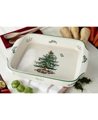 Christmas Tree Large Lasagna Dish