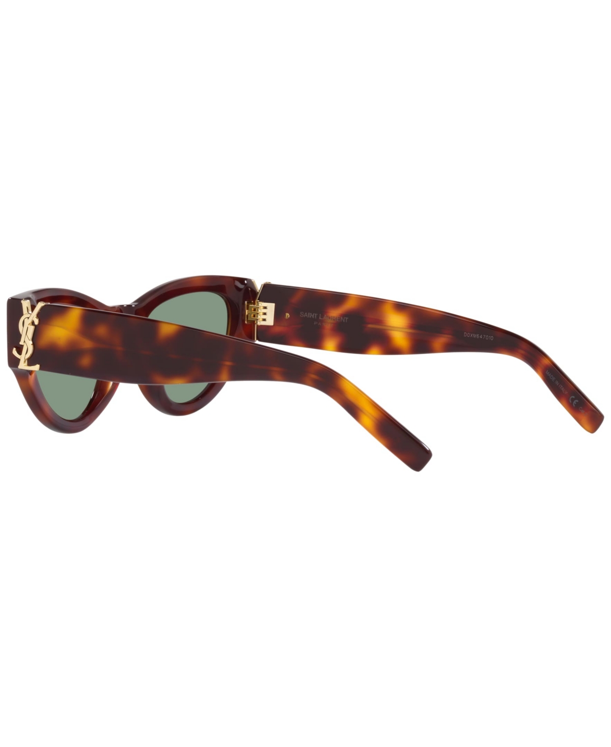 Shop Saint Laurent Women's Sl M94 Sunglasses In Brown