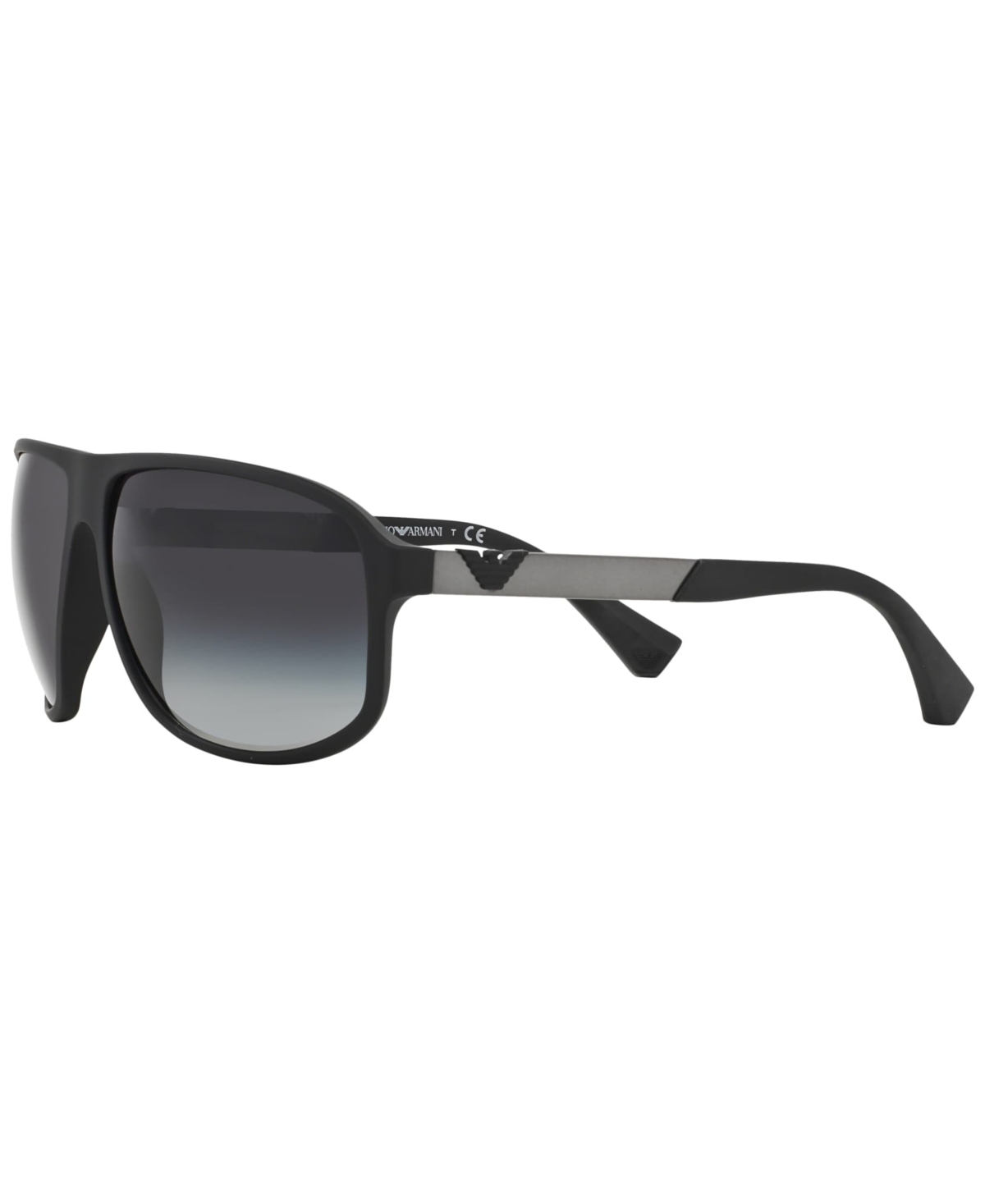 Shop Emporio Armani Men's Sunglasses, Gradient Ea4029 In Rubber Black