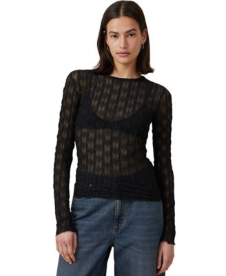 Mesh top cotton on on sale