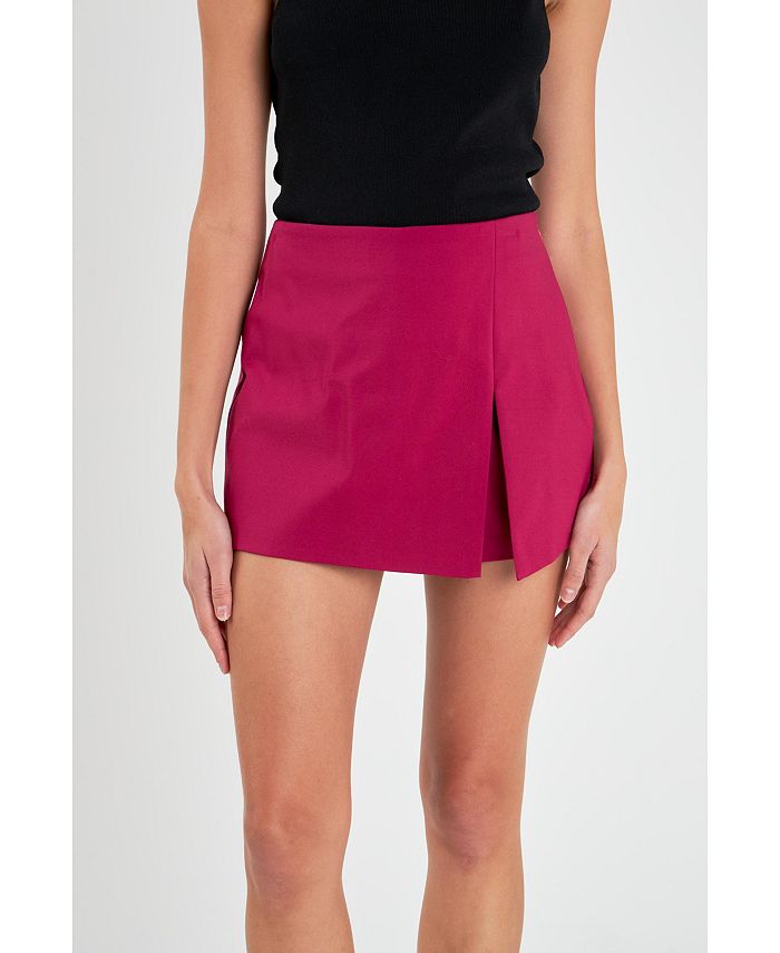 Meredith Slit Detail Skort