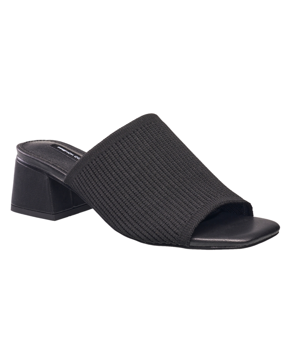 Shop French Connection Women's Rumble Slip-on Sandals In Black