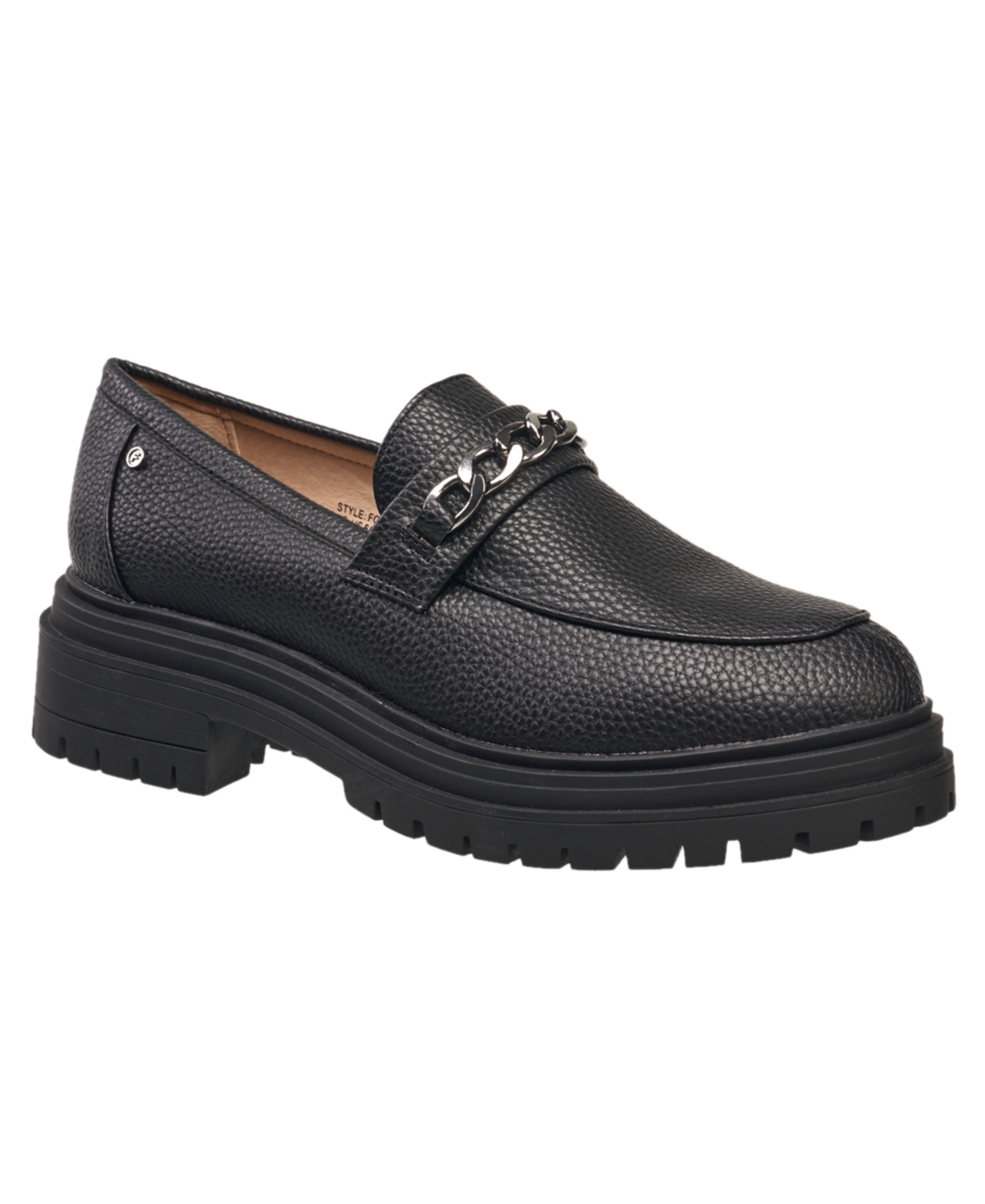 Shop French Connection Women's Tatiana Slip-on Loafers In Black