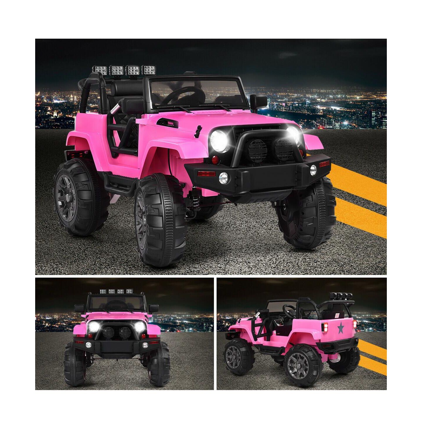 Детская игрушка SUGIFT 12V Electric Ride On Truck with Parental Remote Control and LED Lights, Ages 3+ — фото 3