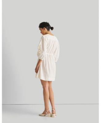 Shirt Dress with Balloon Sleeves