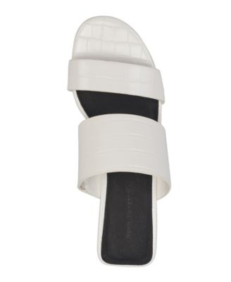 Women's Slide on Block Heel Sandals