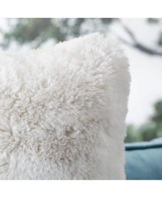 Faux Chinchilla 20" x 20"  Pillow