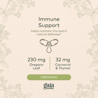 Oil of Oregano - Immune and Antioxidant Support Supplement to Help Sustain Overall Well-Being - With Oregano Oil, Carvacrol, and Thymol - 60 Liquid Phyto-Capsules (30-Day Supply)
