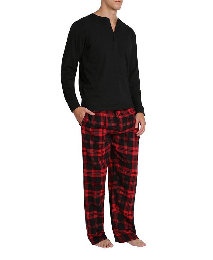 Sleep Hero Men's Flannel Pajama Set Macy's