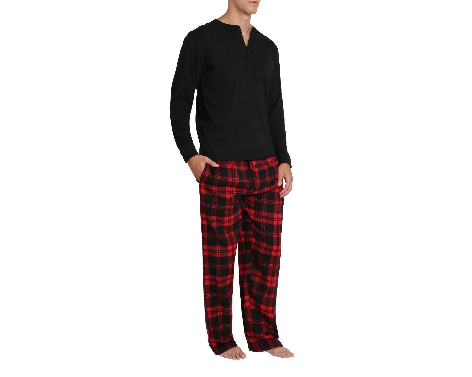 Sleep Hero Men's Flannel Pajama Set