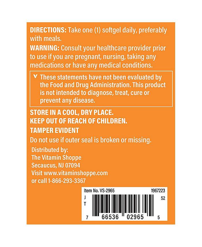 The Vitamin Shoppe Lecithin Supports Nerve Function, Brain, & Liver