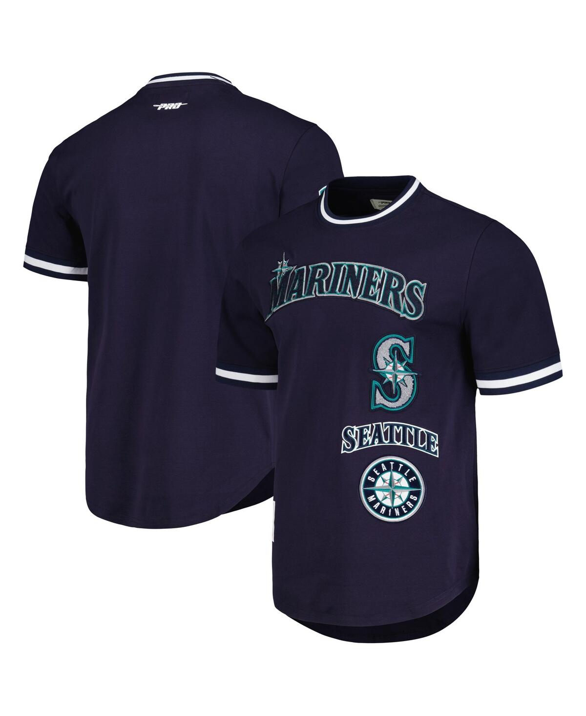 Shop Pro Standard Men's  Navy Seattle Mariners Cooperstown Collection Retro Classic T-shirt