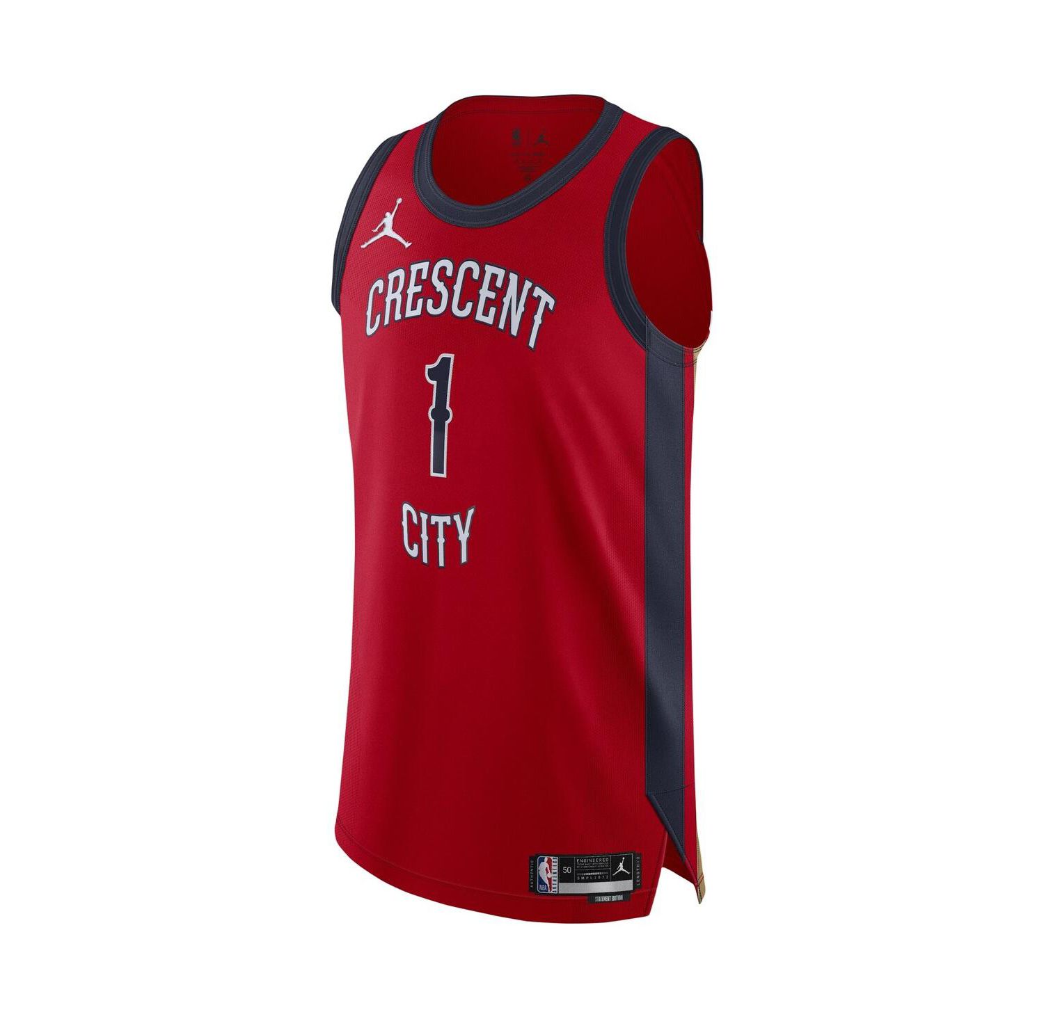 Men's Zion Williamson Red New Orleans Pelicans Authentic Jersey - Association Edition