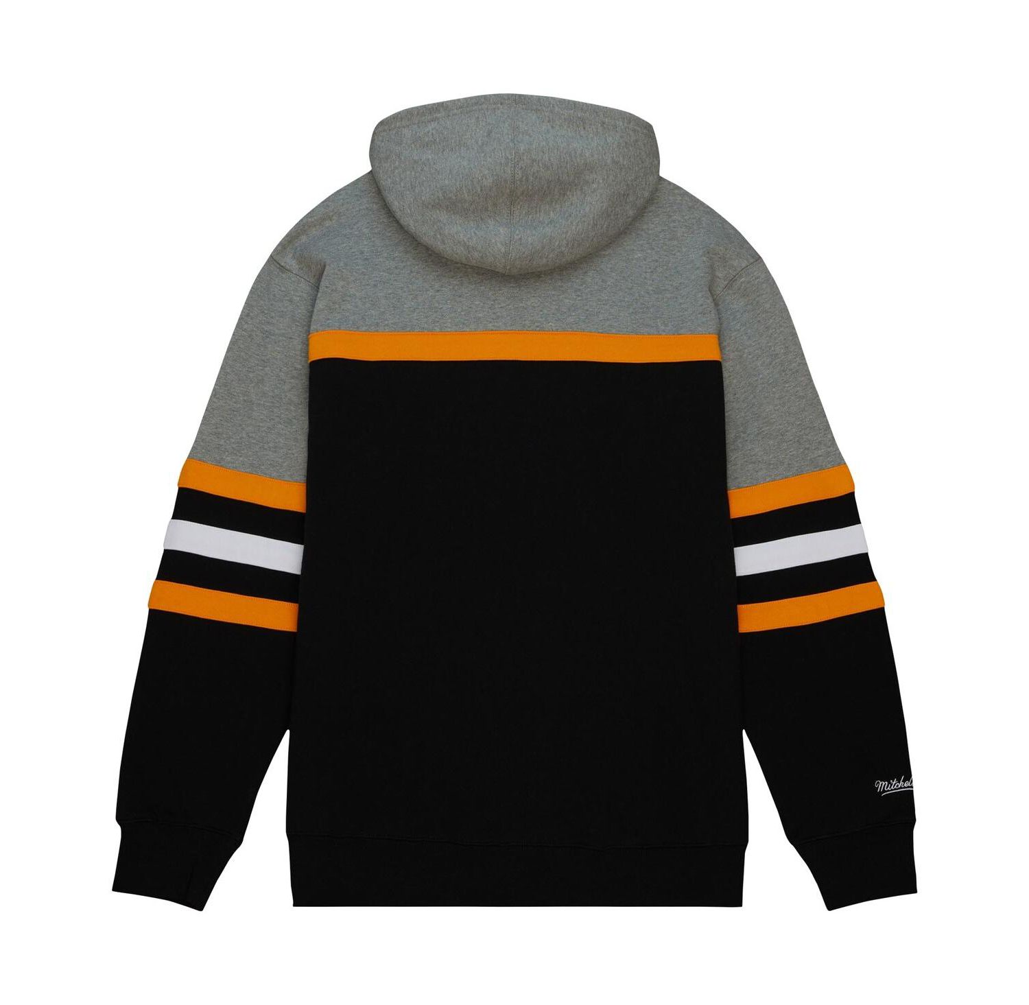 Men's Black, Gray Boston Bruins Head Coach Pullover Hoodie