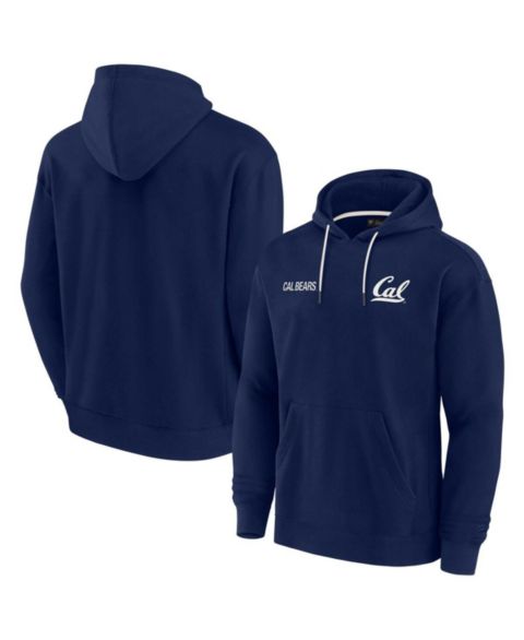 Худи Fanatics Signature Navy Cal Bears Super Soft Fleece Pullover