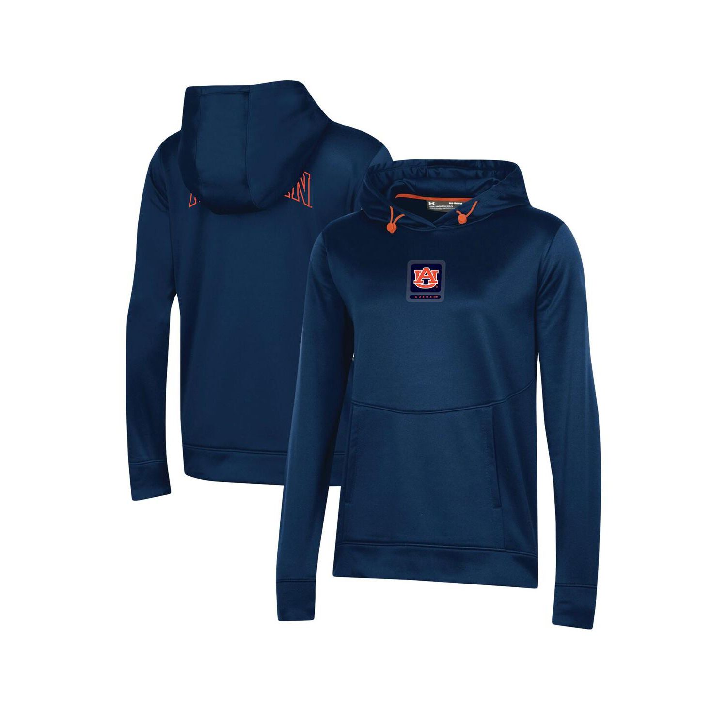 Women's Navy Auburn Tigers 2023 Sideline Performance Pullover Hoodie