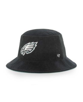 Men s 47 Brand Black Philadelphia Eagles Thick Cord Bucket Hat Macy s