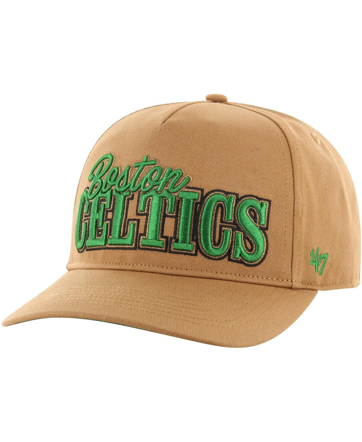 Men's '47 BrandBoston Celtics Barnes Hitch Adjustable Hat - Tan
