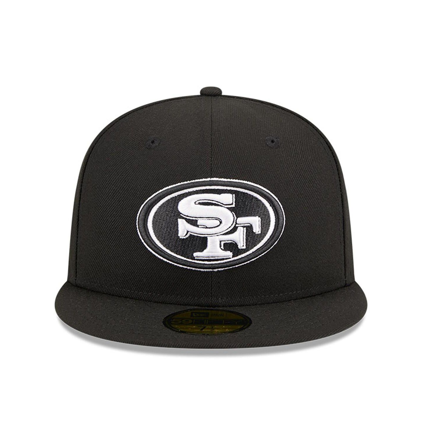 Мужская кепка New Era Black San Francisco 49ers Main Patch 59FIFTY Fitted Hat — фото 3