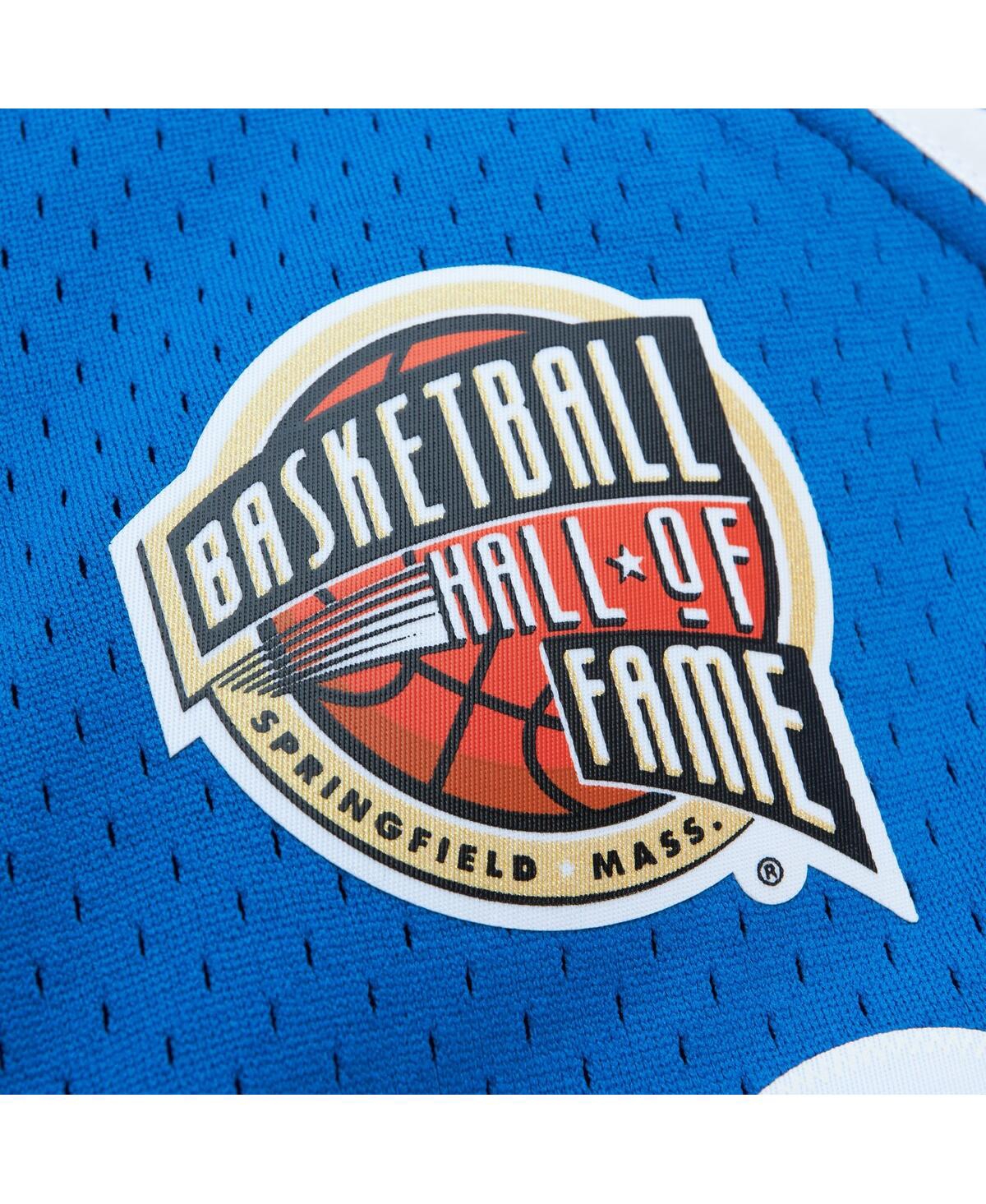 Men's and Women's Mitchell & Ness Dirk NowitzkiDallas Mavericks Hall of Fame Class of 2023 Throwback Swingman Jersey - Blue