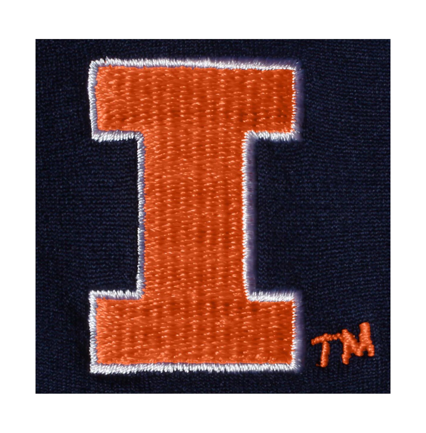Женские леггинсы ZooZatz Navy Illinois Fighting Illini Fleece — фото 2