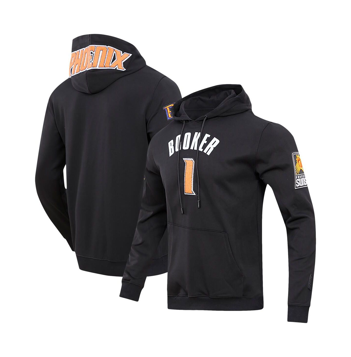 Мужское худи Pro Standard Devin Booker Black Phoenix Suns Player Pullover — фото 1