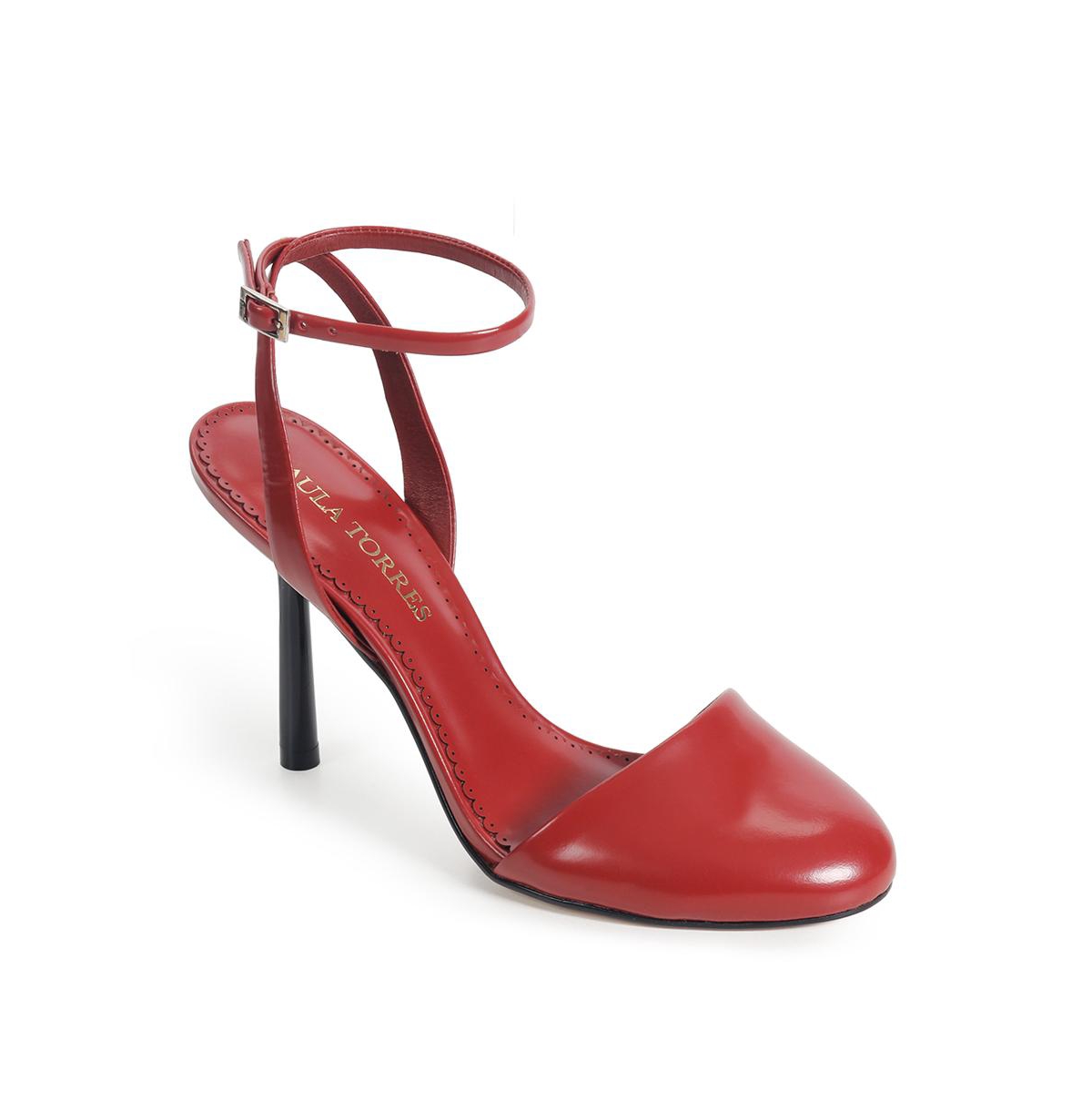 Shoes Women's Baden Ankle-Strap Pumps - Carmim red
