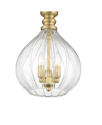 Possini Euro Design Houten Soft Gold Metal Mini Cluster Pendant Chandelier  11 1/2 Wide Modern Clear Glass Shade 3-Light Fixture for Dining Room House  Foyer Entryway Kitchen Bedroom Living Room - Possini