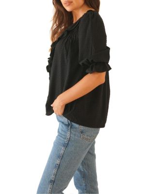 Women's Cotton Chloe Shirt in Navy