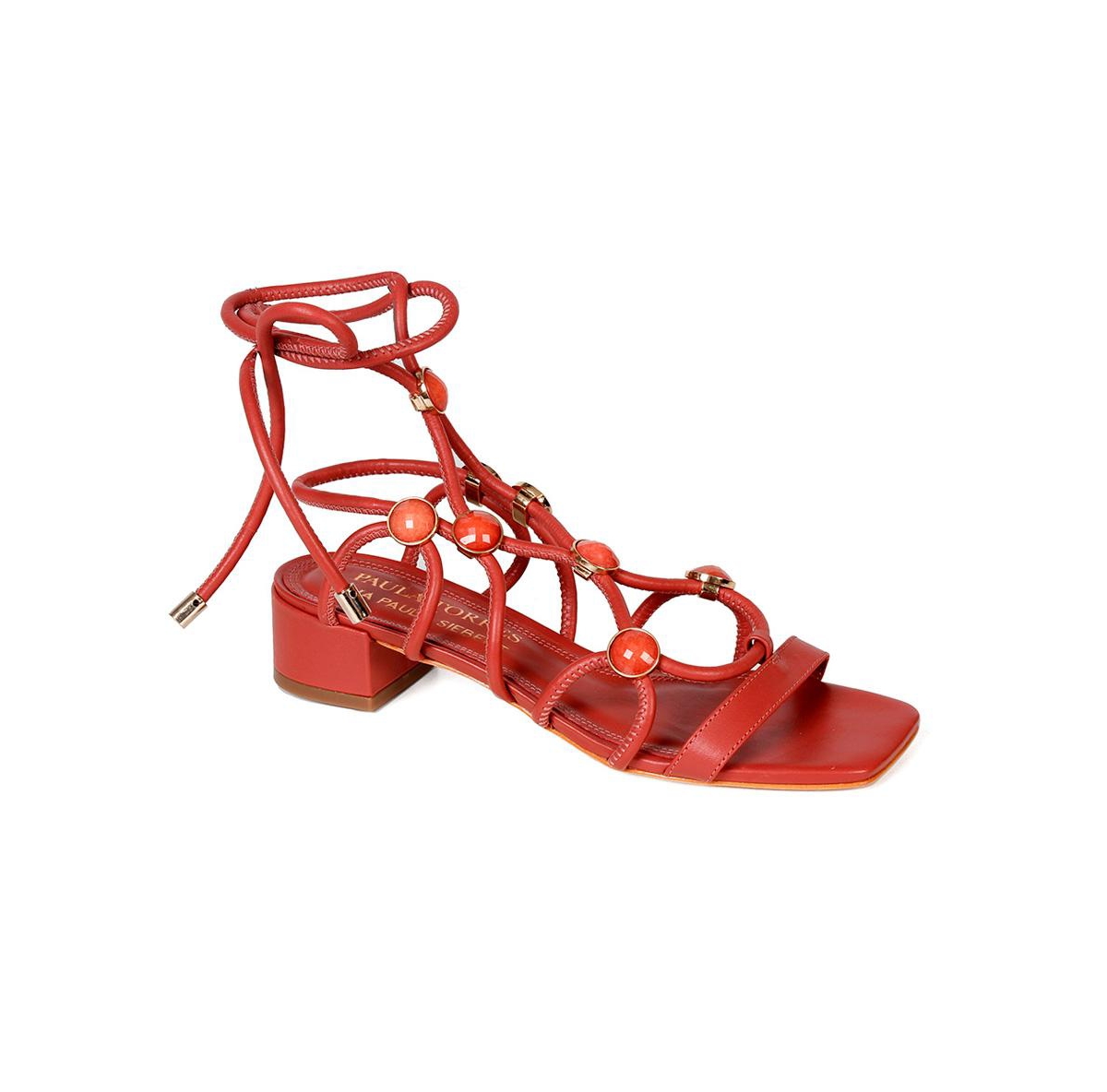 Shoes Women's Ana Strappy Dress Sandals - Moroccan red