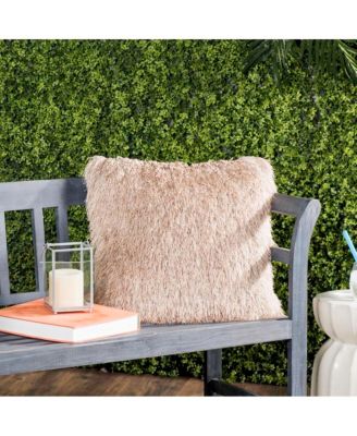 Shag Modish Metallic 20" x 20"  Pillow