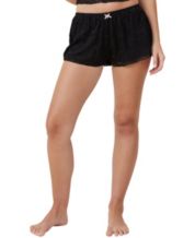 GELIYIYUE Women's Pajama Shorts Sleep Shorts Soft Modal Lounge Pants with  Pockets Black-S at  Women's Clothing store