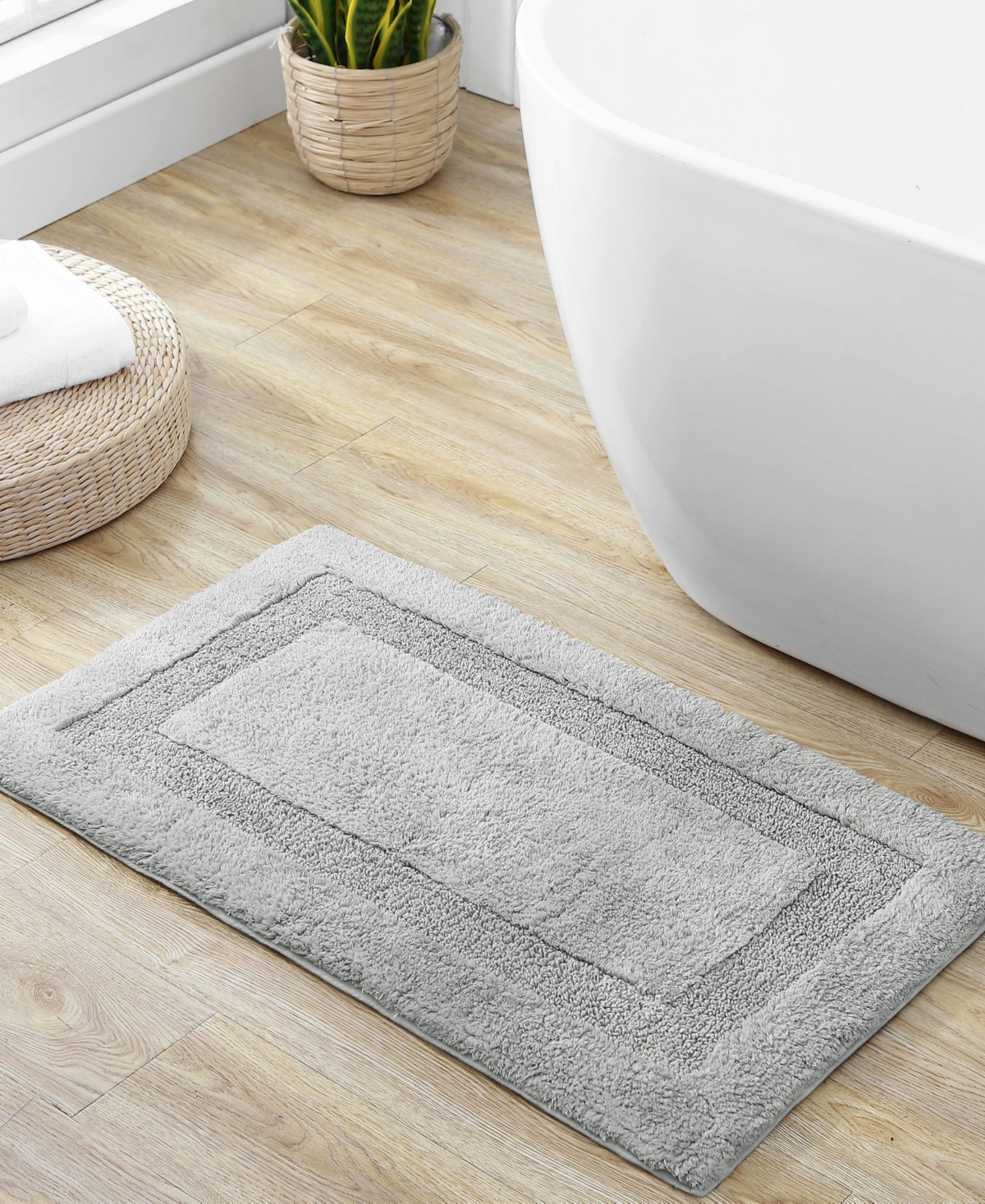 Shop Tommy Bahama Home Long Branch Cotton Tufted Reversible Bath Rug, 21" X 34"