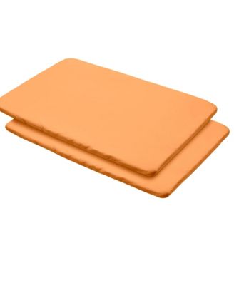 All-in-One Fitted Sheet & Waterproof Cover for 39" x 27" Play Yard Mattress (2-Pack)