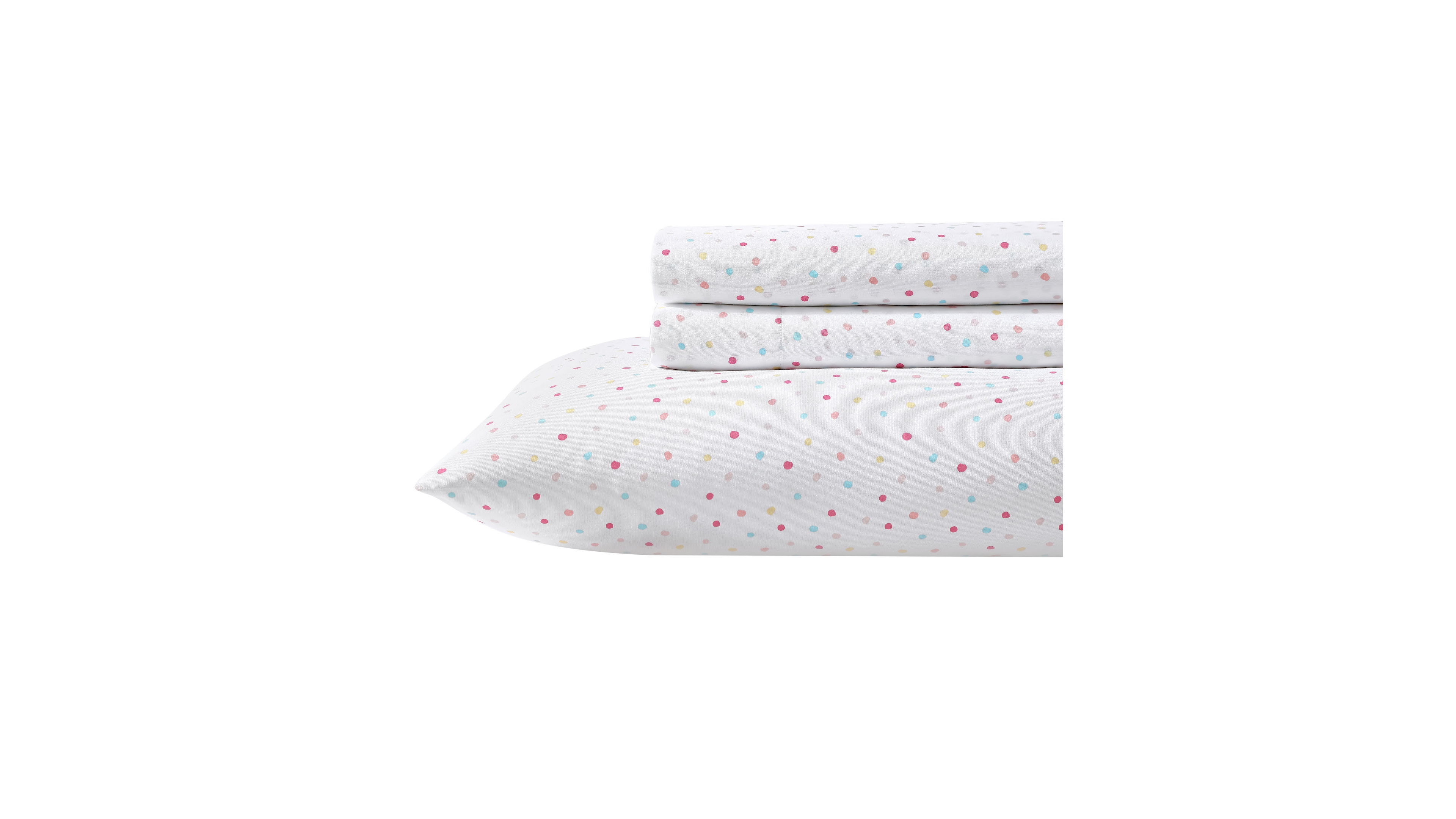 Laura Ashley Kids Microfiber 4 Piece Sheet Set, Queen