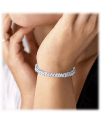 Marquise Cubic Zirconia Tennis Bracelet with Cubic Zirconia