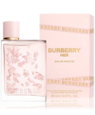 Burberry Her Eau de Parfum Petals Limited Edition, 2.9 oz. - Macy's