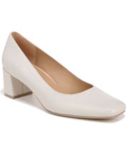 Macy's white sale shoes pumps