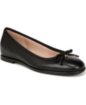 Macy's black flat shoes shop