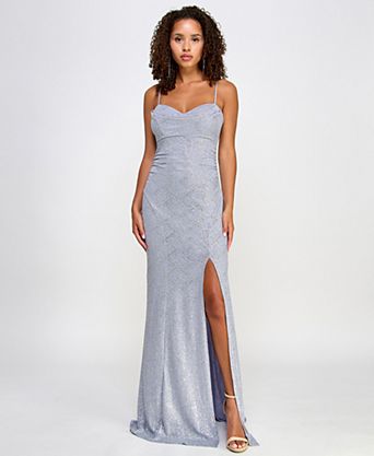 macys silver dress Beautiful from Macys, size 16! Never worn, and fun vibe Sparkle dress from Macys XS