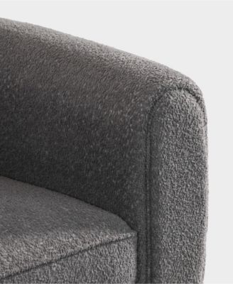 Valerian 45" Boucle Fabric Club Chair
