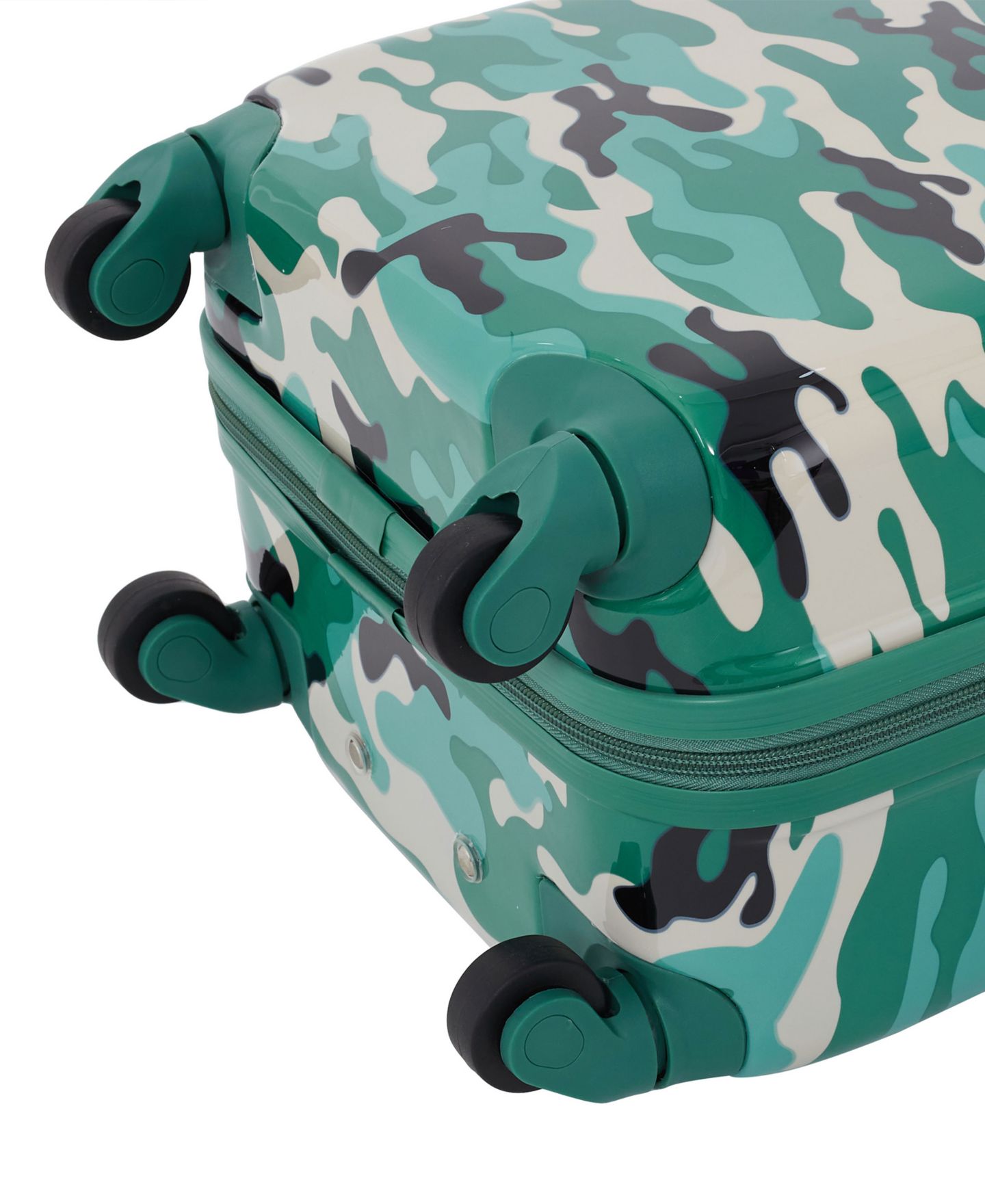 Детские чемоданы Travelers Club Luggage Set, 2 Piece, цвет: Зелёный камуфляжный — фото 9
