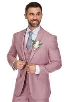 Men's 3-Piece Premium Vested 3-Piece Slim Fit Suit